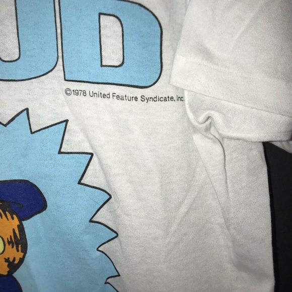 Garfield Vintage T-shirt 🔥 super rare 1978 - Picture 2 of 4